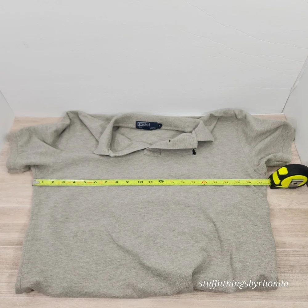 Vintage 90s Y2K Ralph Lauren Polo Men's Medium, Sandstone, Classic Fit
